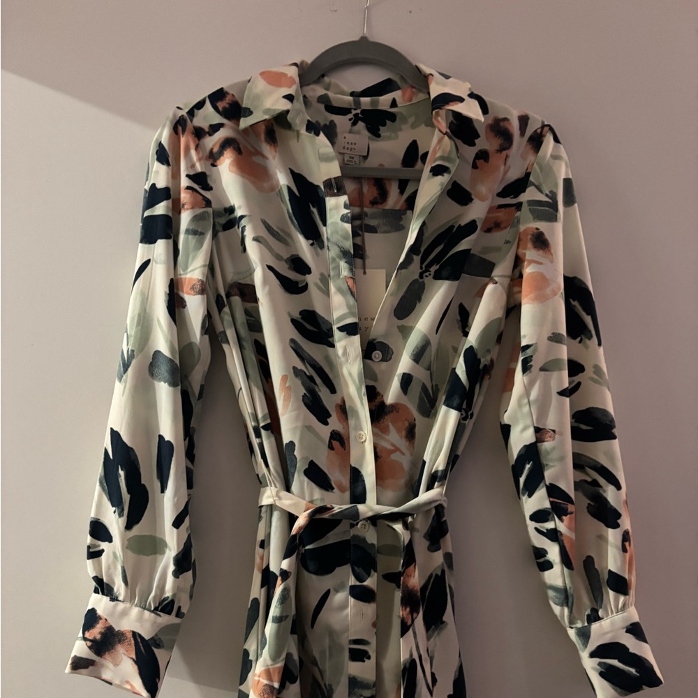 a new day Multicolor Long Sleeve Dress